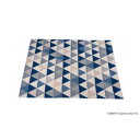 イタリア製ゴブラン織 アクセントラグ 200x250 トリアンゴリ BL ROYTRA25BL
