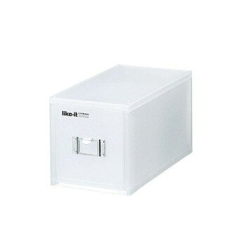 吉川国工業所 Life Module 収納ケース CDファイルユニット MX-30　ホワイト