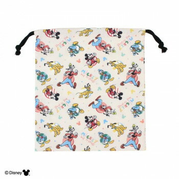 巾着M ディズニー ミッキー＆フレンズ 129465