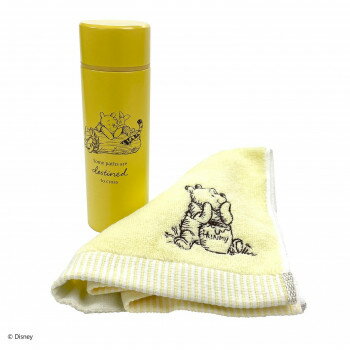 ディズニー くまのプーさん サーモボトル＆タオルセット D-WP34 52908