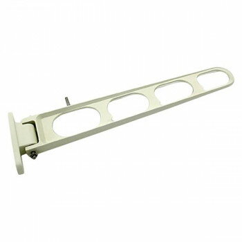 96399 アルミ物干金具 450ミリ ホワイト 1本入 00096399-001