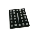アルファベット刻印セット 小文字 26文字 PI8130-02