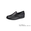 快歩主義 L172 婦人用 24.5cm ブラックスムース 513769 W2765