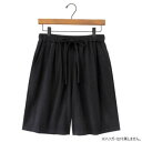 ハーフパンツ チェンマイコットン ブラック 10724441002
