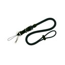 オープン工業 ストラップ カラーロープ 黒 1本 NB-230-BK