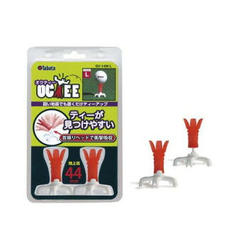 置くだけで簡単ティーアップ。首振ヘッドで衝撃を吸収し、ティーが飛びにくく、見つけやすい!サイズ個装サイズ：15×9.3×4.5cm重量個装重量：50g素材・材質本体:PURヘッド:EVAC仕様2個入りティーアップ時の地上高:44mm生産国中国fk094igrjs