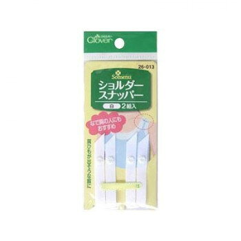 クロバー ショルダースナッパー　白 26-013