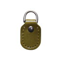 ソウヒロ joint クラフトパーツ 本革アタッチメント 大 AS 約3.2cm×6cm 2個入 755/カーキー JTKA-401