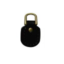 ソウヒロ joint クラフトパーツ 本革アタッチメント 大 AG 約3.2cm×6cm 2個入 850/黒 JTKA-402