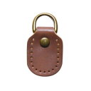 ソウヒロ joint クラフトパーツ 本革アタッチメント 大 AG 約3.2cm×6cm 2個入 123/茶 JTKA-402