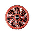 FA01012 空調服 ワンタッチ薄型ファン レッド (2個入) 14.4V 8214330