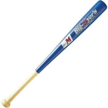 野球 少年用木製バット 80cm BT70-74　ブルー