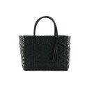 志成販売 メルカド ウーヴンバッグ ブラック 108274BK