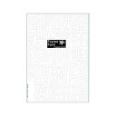 Sha-Nail Pro 写ネイル ネイルシール Frame Font White MIKI-002