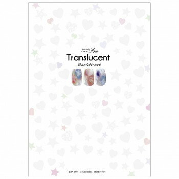 Sha-Nail Pro 写ネイル ネイルシール Translucent -Star&Heart- TRA-003 Sha-Nail Pro 写ネイル ネイルシール Translucent -Star&Heart- TRA-003