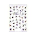 Sha-Nail Pro 写ネイル ネイルシール CLOSE-UP Flower -purple×green- CLF-001