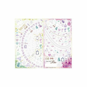 Sha-Nail Pro 写ネイル ネイルシール Elegant Alphabet (White) ELA-001 Sha-Nail Pro 写ネイル ネイルシール Elegant Alphabet (White) ELA-001