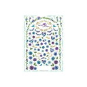 Sha-Nail Pro 写ネイル ネイルシール Elegant Rose(Blue) EGR-002
