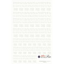 Sha-Nail Pro 写ネイル ネイルシール ニュースペーパー(ホワイト) SL-MNP-002