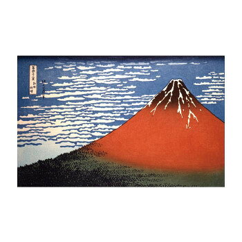 日本を代表する浮世絵師、葛飾北斎。精密に印刷された特有の深い色彩をお楽しみください。【お手入れ方法】・汚れたら優しくもみ洗いするか、洗濯機で洗ってください。洗剤は中性洗剤を使用してください。・洗濯の際には、洗剤が残らないように十分すすいでください。・色落ちの恐れがありますので、漂白剤は使用しないでください。・アイロンを掛けるときには、低温(80度〜120度)にてお掛けください。サイズ個装サイズ：15×15×2cm重量個装重量：200g素材・材質ポリエステル100%生産国日本fk094igrjs
