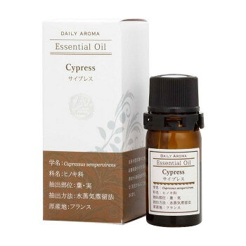 デイリーアロマジャパン　エッセンシャルオイル　ラージ　サイプレス　10ml　13849
