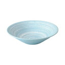 光洋陶器 花伝 波の舞 リップル8.0鉢 53184050