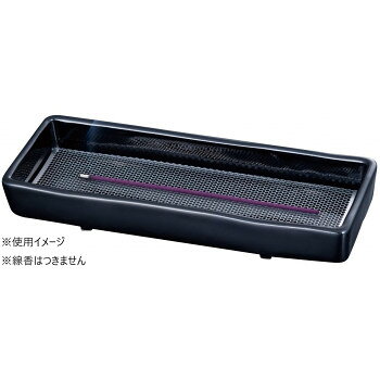 ナカムラ商事 室内用香皿 夕香 黒