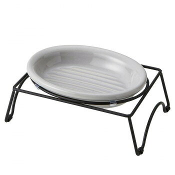 Tableware - appetit　アペティ　ペット用食器　猫用オーバル シングルセット GL　T-922118