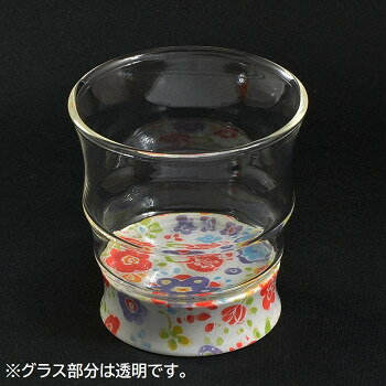 Shochu Glass - 有田浪漫 ロックグラス フルール トロピカル INT-103-5-4