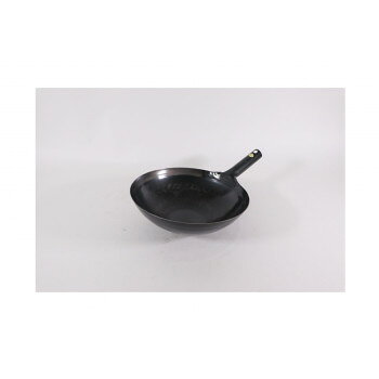 鉄打出片手中華鍋 1.6mm 30cm　001042