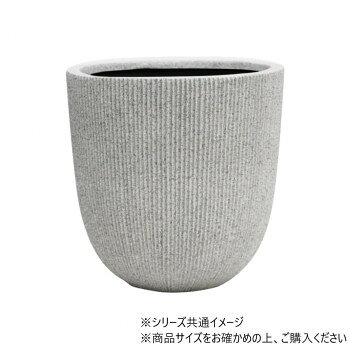 ガラス繊維などの繊維をプラスチックの中に入れて強度を向上させた複合材料です。金属や陶器に比べ軽量で腐食しにくく、保湿性が良いのが特徴です。※FRP製品は穴無しです。※屋外での使用の際は、底にドリルで穴を開けてください。サイズΦ44×H44.5cm、口径:Φ38.5cm個装サイズ：46×46×46cm重量約2000g個装重量：500g素材・材質FRP生産国中国fk094igrjs