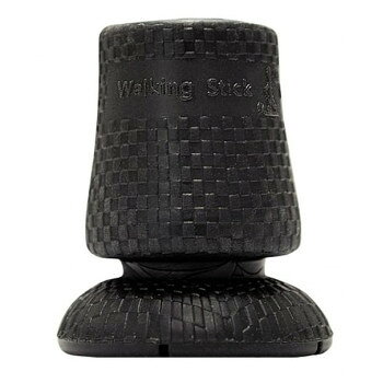 フジホーム　ステッキ　杖　滑りにくい先ゴム16mm用　ブラック　 WB3943