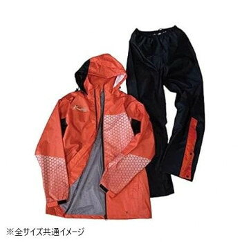 しなやかなナイロン生地を採用する事により着心地と性能を追求したレインウェアです。左右非対称のグラデーション反射プリントと発色の良い鮮やかな生地によりアクティブな印象を演出します。サイズ胴囲:113〜119、身長:190、胴囲:103〜113cm個装サイズ：4×22×28cm重量個装重量：740g素材・材質表地:ナイロン100% タフタ(透湿ポリウレタン引き)裏地:ポリエステル100% メッシュ仕様耐水圧:15000mm(初期値)透湿度:8000g/m2・24h(初期値)・防水加工・撥水加工・透湿素材・収納フード・止水ファスナー・グラデーション反射プリント・ゴム袖&マジックテープ調節・ジャケット裾絞り調節・パンツウエスト調節・両腰ポケット・足裾幅広マチ付き生産国中国fk094igrjs