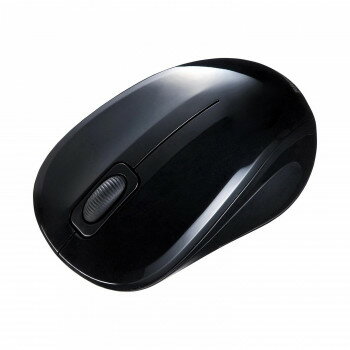 サンワサプライ 抗菌・静音BluetoothブルーLEDマウス ブラック MA-BBSK315BK