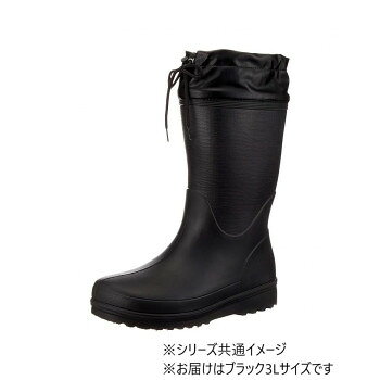 福山ゴム工業　長靴 カルサーワン M-1　3Lブラック（品番：AA97500）