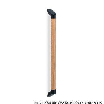 手すりに抗ウイルス塗装加工を施しており、製品上の特定ウイルスの数を減少させます。サイズ600mm個装サイズ：10×10×70cm重量個装重量：750g素材・材質タモ集成材・亜鉛合金・樹脂仕様カラー:ブラック/Lオーク生産国日本fk094igrjs