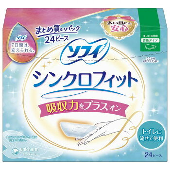 其它 - ソフィ シンクロフィット 多い日の昼用 普通タイプ 24ピース ×1個 500-332311-00