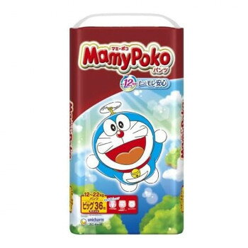 マミーポコ パンツ ドラエモン ビッグ 36枚入 ×1個 500-281596-00