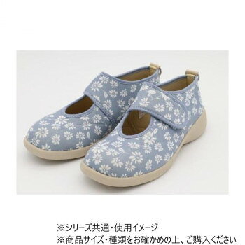 やさしく包み込むフラワーシューズです。室内からお散歩、お出かけ用としてもお使いいただけます。外反母趾の方にもおすすめのやさしい足あたり。衝撃吸収・屈曲性に優れた靴底で、屋内・屋外でご使用できます。かかとの指リングが脱ぎ履きをサポートいたします。サイズ23.0〜23.5cm個装サイズ：29.5×20.0×12.0cm重量片足:約140g個装重量：450g素材・材質ゴムスポンジ底材:合成底仕様足囲(ワイズ):3E生産国中国fk094igrjs