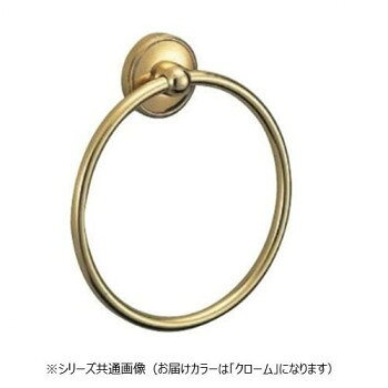 真鍮製、リングタイプのタオル掛です。首振りタイプ。サイズ個装サイズ：15.0×12.0×5.0cm重量個装重量：640g素材・材質真鍮仕様カラー:クローム取付方法:座金ネジ込み式生産国中国fk094igrjs
