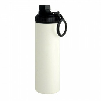 リビング WELF SLIM BOTTLE 直飲みスリムステンレスボトル WH 650ml 411323
