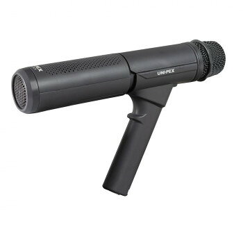 マイク・アンプ・スピーカーを一体にした、マイク形拡声器です。従来の拡声器から一新されたスタイリッシュで端正なスタイルです。底面と前面に配置した2つのスピーカーで角度に左右されず前方の広い範囲へ効果的に拡声します。音声に特化したクリアで聞き取りやすい音質です。繰り返し使えるニッケル水素電池にも対応しています。 電池の消耗を電源表示LEDが赤色に点灯してお知らせします。※今後改良のため、予告なく変更することがあります。サイズ外形:Φ50mm、全長:280mm、風防部(外径):Φ53mm、グリップホルダー(取付時の高さ):175mm個装サイズ：36.1×23.9×8.9cm重量本体(乾電池除く):約330g、グリップホルダー:約130g個装重量：970g仕様使用電池:単3乾電池(別売り)×4対応電池:ニッケル水素電池防水性能:IPX3(防雨形)保証期間:購入日から1年間付属品グリップホルダー(取り付け済)、ストラップ、取扱説明書、保証書生産国中国fk094igrjs