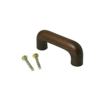 引き出しや扉の、お手軽な模様替えにオススメです。サイズ64mm個装サイズ：15.5×8.4×1.5cm重量個装重量：50g仕様取付:裏ビス止カラー・仕上:ウオールナット生産国中国fk094igrjs