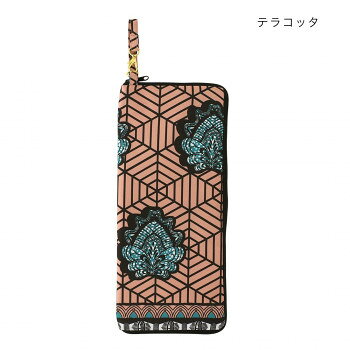 傘カバー アフリカンプリント テラコッタ 37724023047