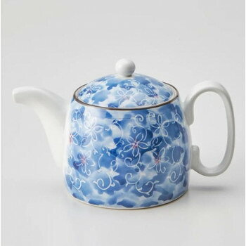ハンドメイドで描かれたポット。手描きならではの素朴さは、どこか懐かしく、味わい豊か。※直火不可サイズ幅17.9×奥行10.5×高さ11.4cm個装サイズ：14×13×11.2cm重量約361g個装重量：370g素材・材質磁器仕様容量:430ml家電子レンジ対応家庭用食洗機対応付属品茶こし生産国タイfk094igrjs