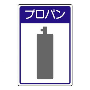 ユニット 高圧ガス施設標識　プロパン 827-40