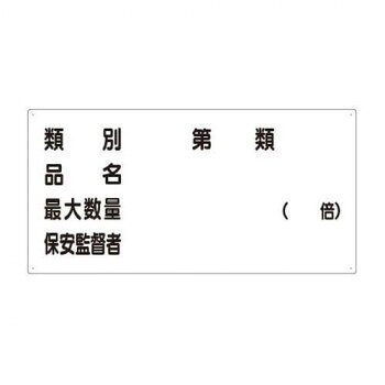 注意喚起に役立つ標識です。サイズ300×600mm、取付穴:φ2.5mm個装サイズ：60×30×0.1cm重量個装重量：217g素材・材質エコユニボード仕様厚さ:1.2mm取付穴(端部):4ヵ所生産国日本fk094igrjs