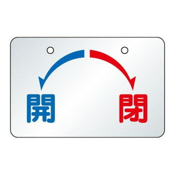 ユニット バルブ開閉表示板　開・閉 857-21