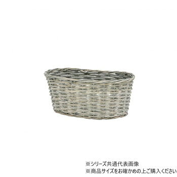 天然素材特有の色ムラと、かすれたようなウォッシュ加工で、新しくもどこか古めかしいシャビーシックに仕上げた柳製バスケットです。※水濡れや強く擦れた場合など、色落ちや色移りすることがあります。サイズ31×18×14.5cm個装サイズ：18×31×14.5cm重量個装重量：270g生産国中国fk094igrjs