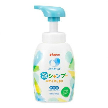 2才頃からの細い髪を守りながらしっかり洗えるキッズ用泡シャンプーです。【ご使用方法】髪をぬらして適量を手に取り、地肌をマッサージするようにやさしく洗った後、十分にすすいでください。※目に入らないようにご注意ください。【使用上の注意】※キズやはれもの、湿しん等異常のある部位には使用しない。※使用中、又は使用した肌に直射日光があたって、赤み・はれ・かゆみ・刺激等の異常が現れた場合は使用を中止する。そのまま使用を続けると症状が悪化することがある。※目に入ったときは、すぐにきれいな水で洗い流す。※使用中、異常が現れた場合、異常が出た部位の専門科医に相談する。※お子様が使用する場合は、必ず保護者の目の届くところで使用させる。商品区分化粧品内容量300mlサイズ71×84×185mm個装サイズ：7×8×18.5cm重量380g個装重量：380g成分水、PG、ラウリン酸ポリグリセリル-10、ココイルメチルタウリンNa、ラウリルヒドロキシスルタイン、ラウラミドプロピルベタイン、ラウレス-6カルボン酸Na、ラウリン酸PEG-80ソルビタン、イヌリン、PPG-28ブテス-35、ポリクオタニウム-10、グリチルリチン酸2K、エチルヘキシルグリセリン、フェノキシエタノール、香料、クエン酸、クエン酸Na、トコフェロール仕様使用有効期限:24ヶ月生産国日本製造（販売）者情報発売元:ピジョン株式会社製造販売元:ピジョンホームプロダクツ株式会社fk094igrjs